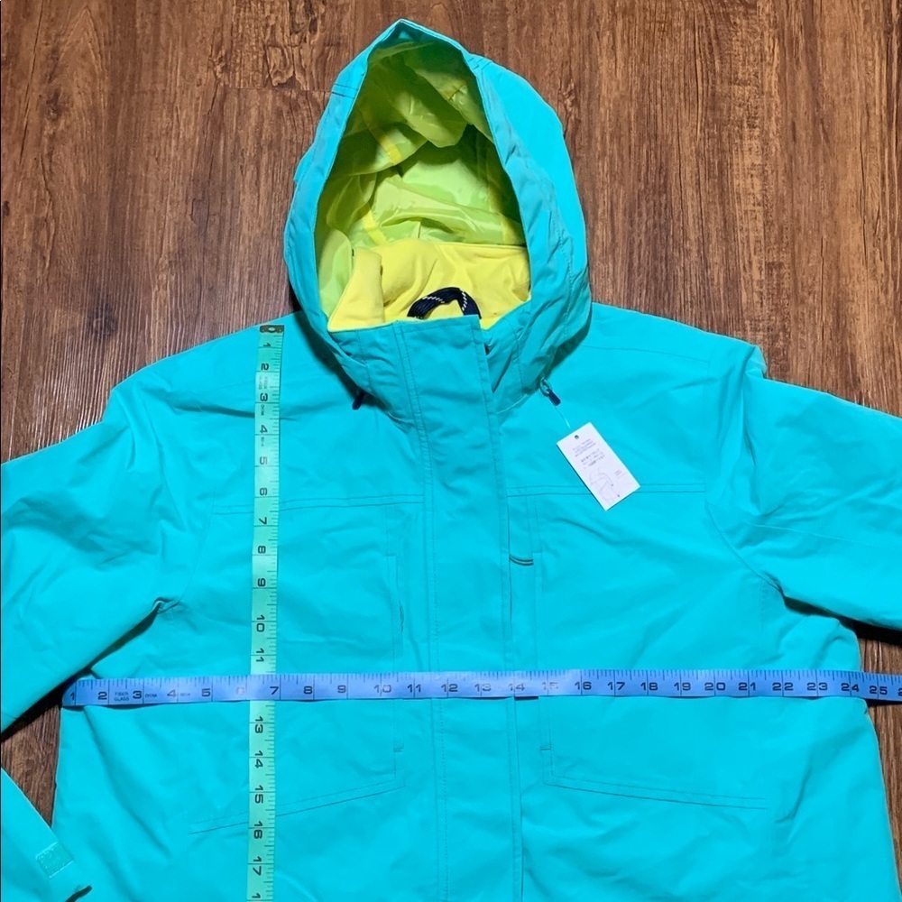 NWT Lands End Women’s Squall Weatherproof Jacket Hood Size XL - Picture 3 of 11